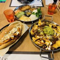 Clockwise(Top): VT Com Dau Hua, VT lagniappe Nachos, VT BBQ Po’Boy at Lagniappe in Seongnam
