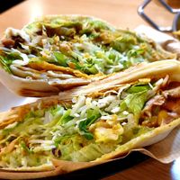 crunch wrap at Lagniappe in Seongnam