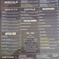 Menu at Lagniappe in Seongnam