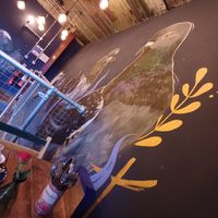 Love the artwork here at Tofurei in Norwich