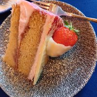 White chocolate strawberry at Tofurei in Norwich