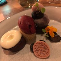 an abundance of puddings at Bij Albrecht in Eindhoven