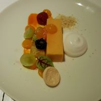A dish at the restaurant at Bij Albrecht in Eindhoven