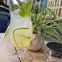 Mint-cucumber lemonade at Bij Albrecht in Eindhoven
