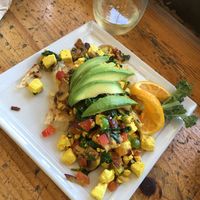 Tofu scramble  at Berlin Bistro in Long Beach