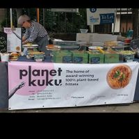 Planet kuku at The Vegan Quarter at Leith Market in Edinburgh