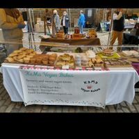 KaMa vegan bakes at The Vegan Quarter at Leith Market in Edinburgh