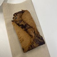 Biscoff brownie   at Missy's Vegan Cupcakes in Edinburgh