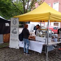 The vegan quarter at Leith at Sgaia's Vegan Mheat in Paisley