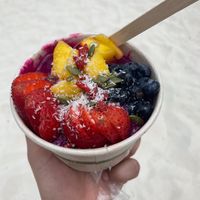 Mermaid bowl  at Eduardo's Beach Shack in Palm Beach