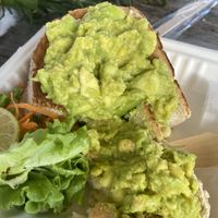 Toast at Eduardo's Beach Shack in Palm Beach