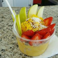Mango Tumeric Bowl  at Eduardo's Beach Shack in Palm Beach