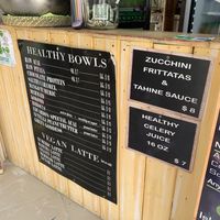 Menu at Eduardo's Beach Shack in Palm Beach