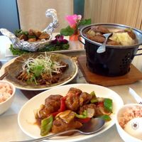 Delicious lunch! at Zhòng Liú SùShí 眾流素食 in Taipei