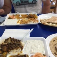 Lunch timecombos at Baba Sweets in Canoga Park