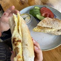   at Cafe Derechia in Kfar Tavor