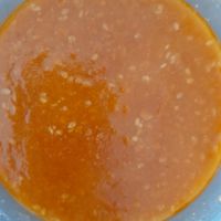 The sauce.. more on the sweeter side at SHU Vegetarian 蔬方斋 - Jln Kayu in Northeast Singapore