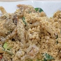 Fried oat oyster mushrooms at SHU Vegetarian 蔬方斋 - Jln Kayu in Northeast Singapore