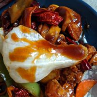 Chilli "Chicken" - spicy and great texture at SHU Vegetarian 蔬方斋 - Jln Kayu in Northeast Singapore