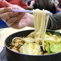 Claypot noodles  at Green Lane Vegetarian Food in North Singapore