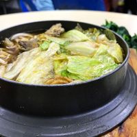 Claypot noodles  at Green Lane Vegetarian Food in North Singapore