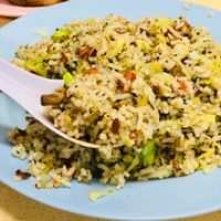 Olive fried rice  at Green Lane Vegetarian Food in North Singapore