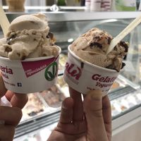 Fichi e noci, cremino  at Gelateria Malu in Jesolo