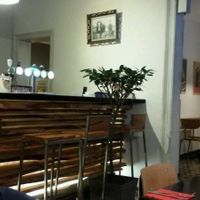 in the restaurant at De Plaats in Bruges