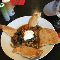 Lebanese stew. Amazing! at De Plaats in Bruges