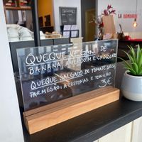 Vegan cake of the day  at Creperia La Bombarde in Porto