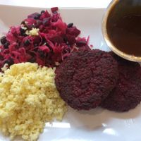 Lunch set. at Go Healthy in Krakow