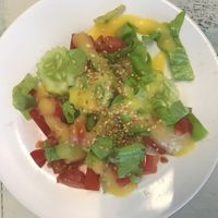 Yummy Side Salad at Govinda's Restaurant in Krabi