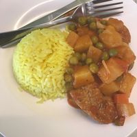 Delicious Seco/Steak dish  at Govinda's Restaurant in Krabi