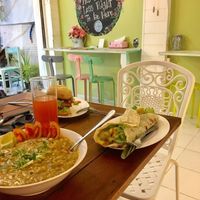 food was uber DELICIOUS!  at Govinda's Restaurant in Krabi