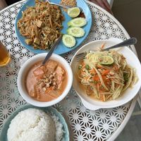   at Govinda's Restaurant in Krabi