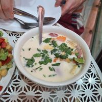 Tom Kha Soup at Govinda's Restaurant in Krabi