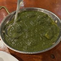Saag aloo  at Govinda's Restaurant in Krabi