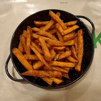 Patatas de boniato at B-CREK Restaurant in Olot