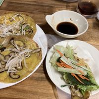   at Banh Xeo Zon in Hanoi