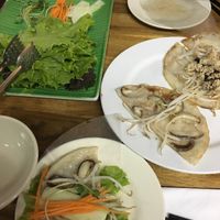 Yum!! at Banh Xeo Zon in Hanoi