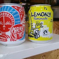 Fair trade soft drinks at Club Mexicana - Camden in North West London