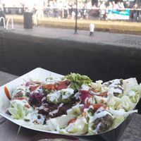 Naked burrito bowl at Club Mexicana - Camden in North West London