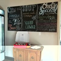 Daily specials included a vegan soup at Cafe YOU in Cape Coral