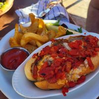 impossible meatballs at Peekaboo Canyon Wood Fired Kitchen in Kanab