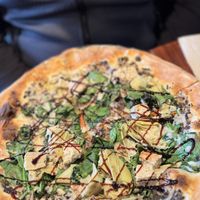 Pizza two, the sweet balsamic was not my favorite  at Peekaboo Canyon Wood Fired Kitchen in Kanab