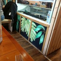 deli counter at The  Pakora Bar in Edinburgh