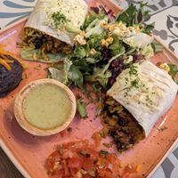 Enchiladas mit Chilly sin carne at El Burro in Mainz