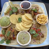Los Tacos mit Planted Chicken   at El Burro in Mainz