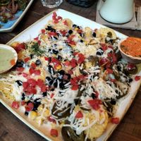 Nachos Vegan at El Burro in Mainz