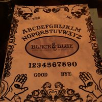 Menu at Black & Blue in Easton